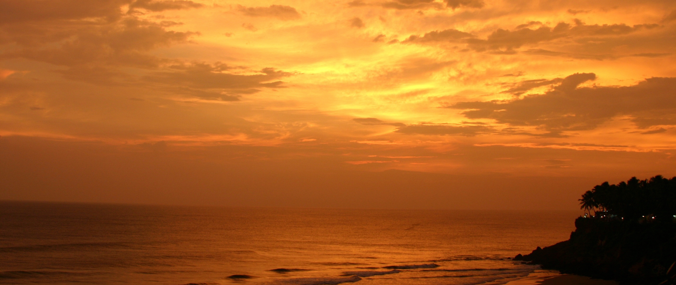 Wallpaper Sunset, Nature, Beach, Water, Light, Ocean, - Beach In Summer India - HD Wallpaper 
