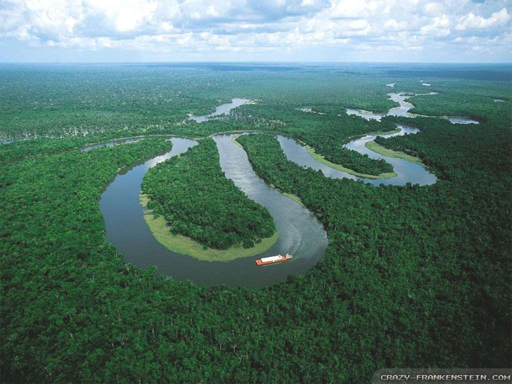 South America River Amazon - HD Wallpaper 