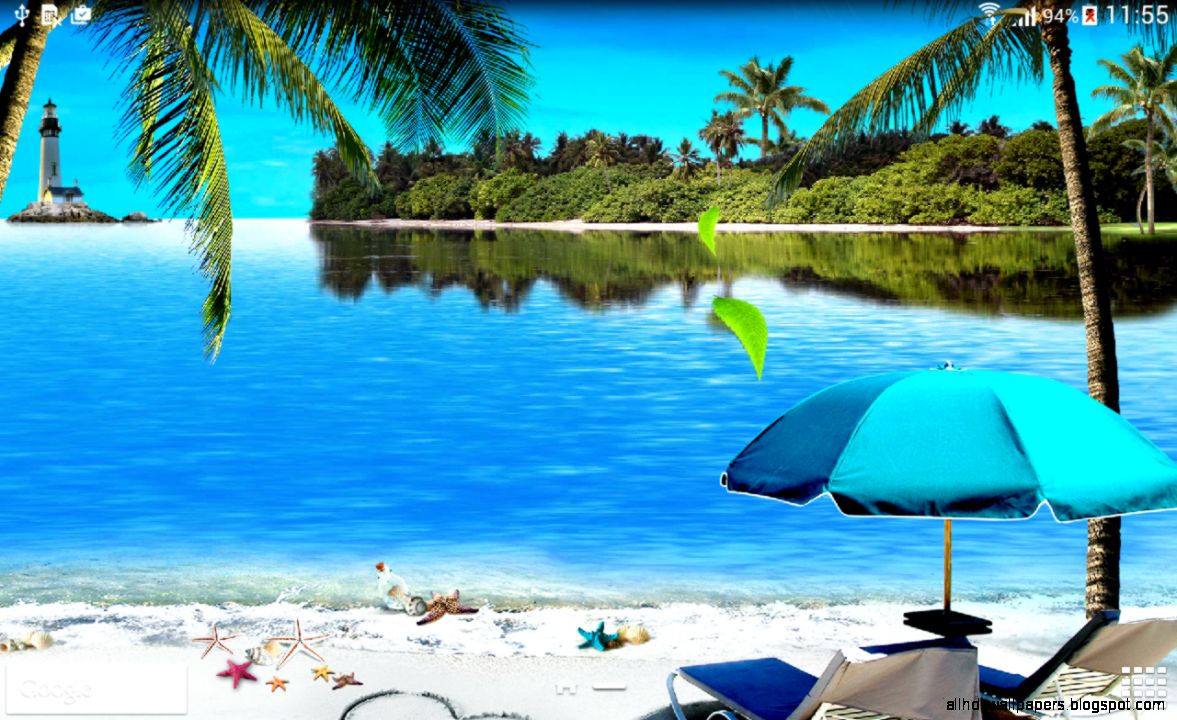 Beach Live Wallpaper Android Apps On Google Play - Live In The Beach - HD Wallpaper 