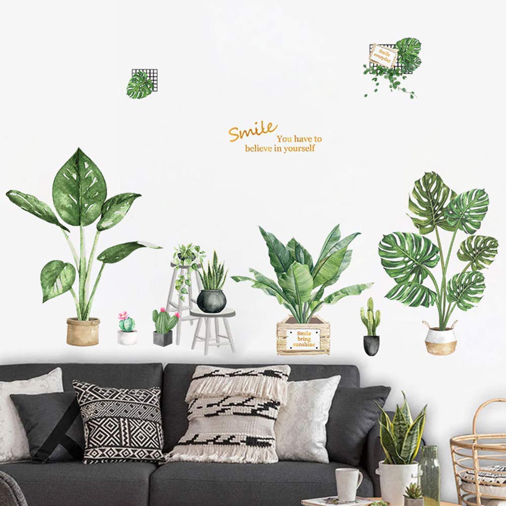 Leaves Wall Stickers - HD Wallpaper 