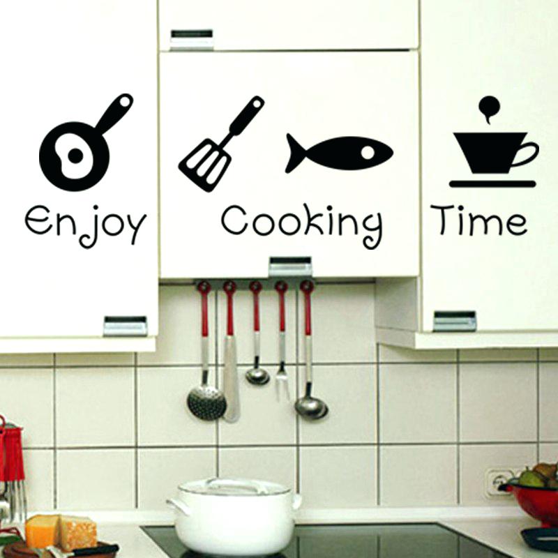 Kitchen Wall Stickers New Design Creative Wall Stickers - Wall Stickers Kitchen Design - HD Wallpaper 