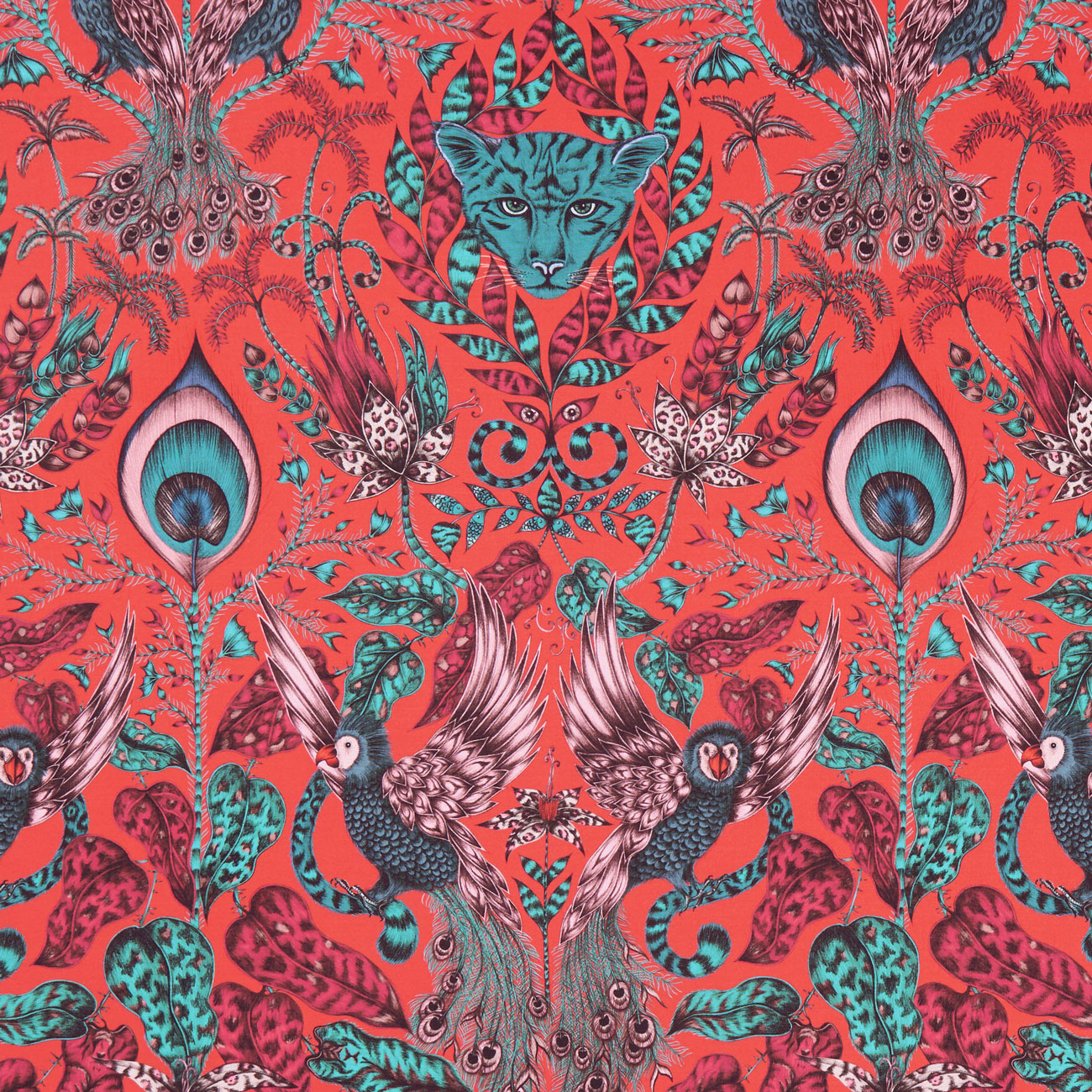 Clarke And Clarke Animalia Fabric - HD Wallpaper 