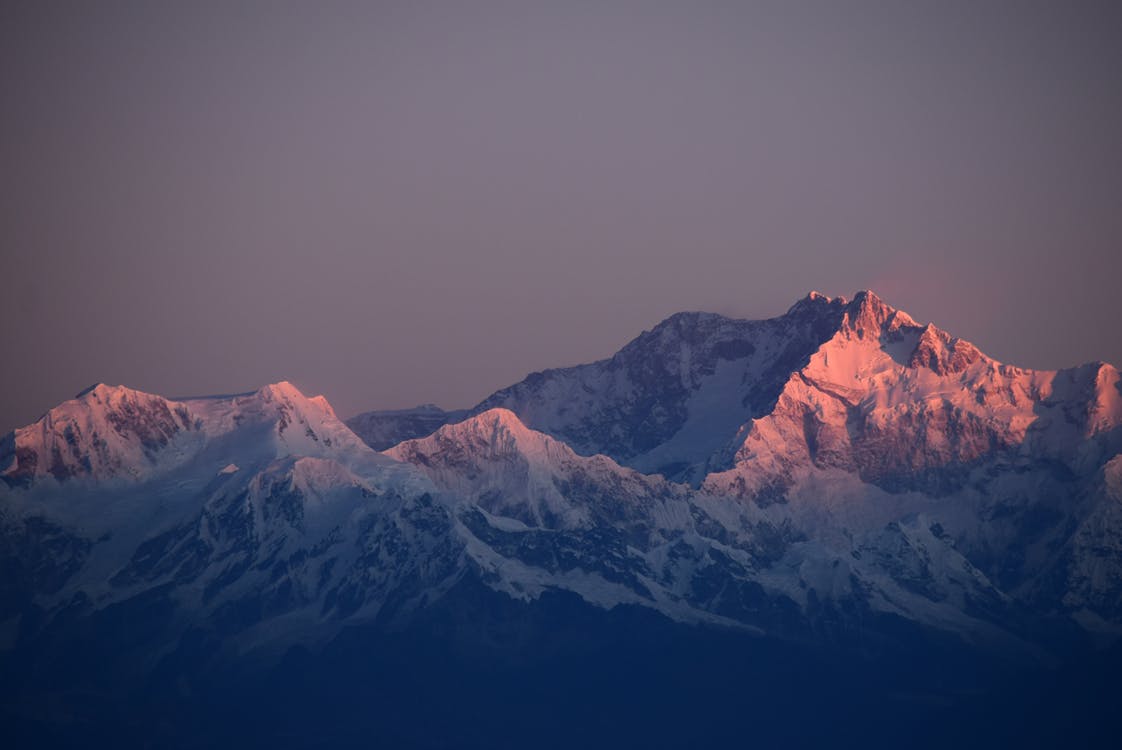 Mountains Background - Kangchenjunga Hill - HD Wallpaper 