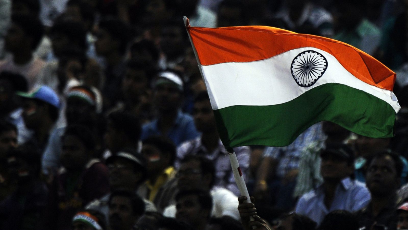 Indian Flag In Cricket Stadium - HD Wallpaper 