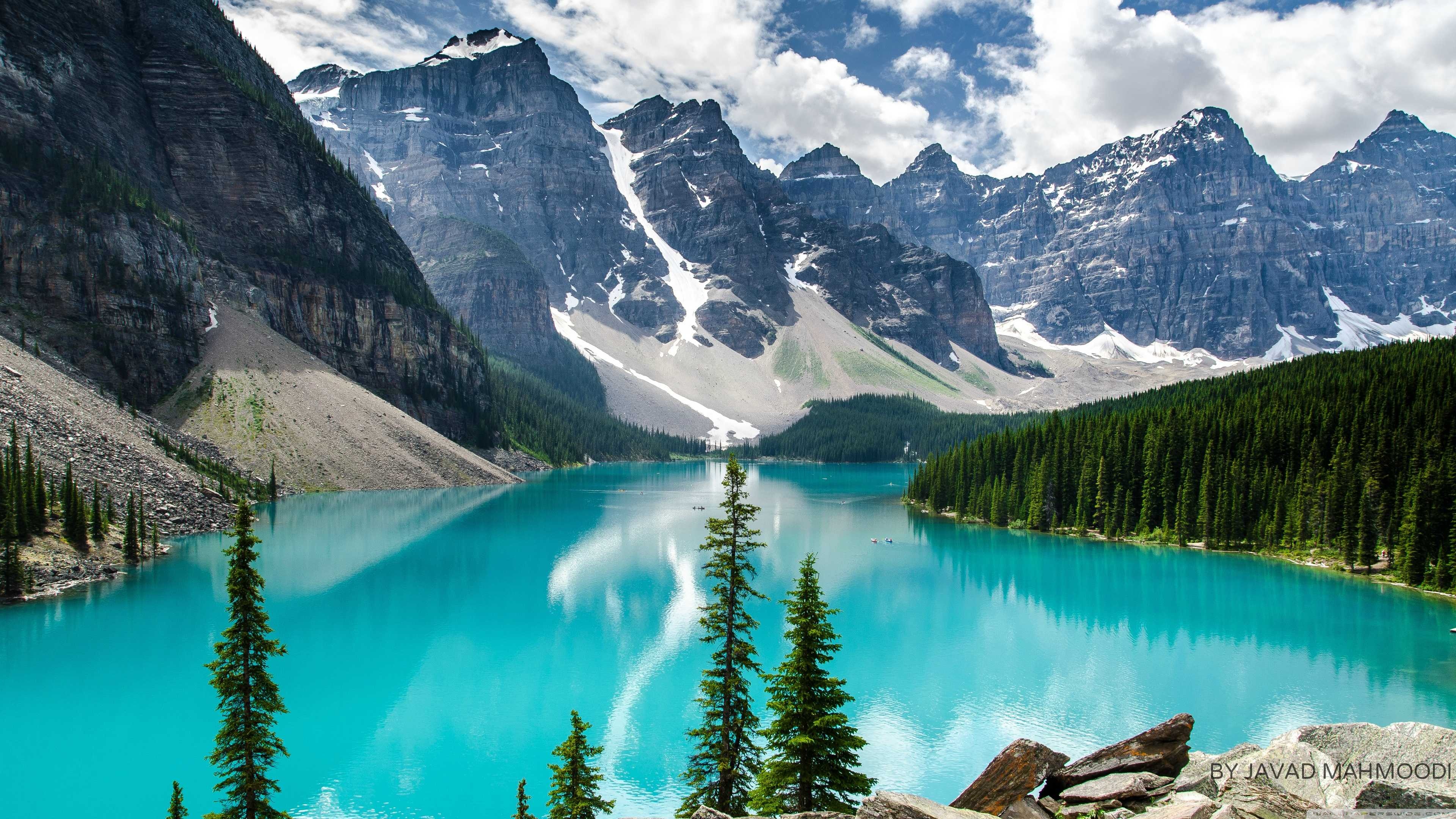 Moraine Lake - HD Wallpaper 