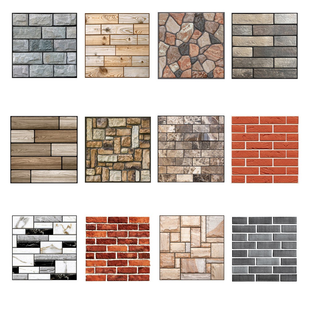 Tiles With Brick Design - HD Wallpaper 