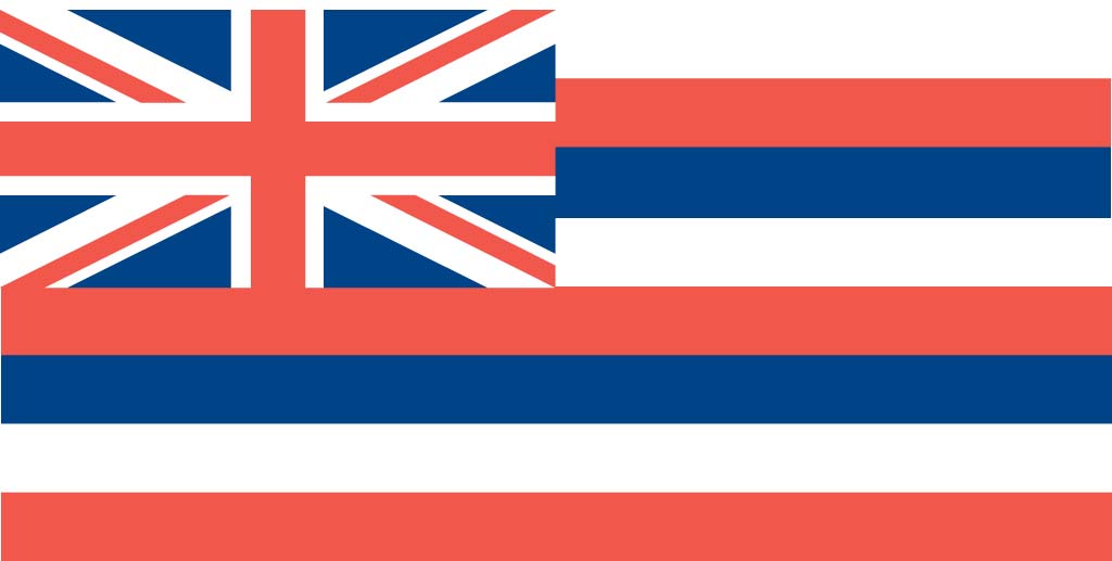 Hawaii Flag Wallpaper - Hawaii State Flag - HD Wallpaper 