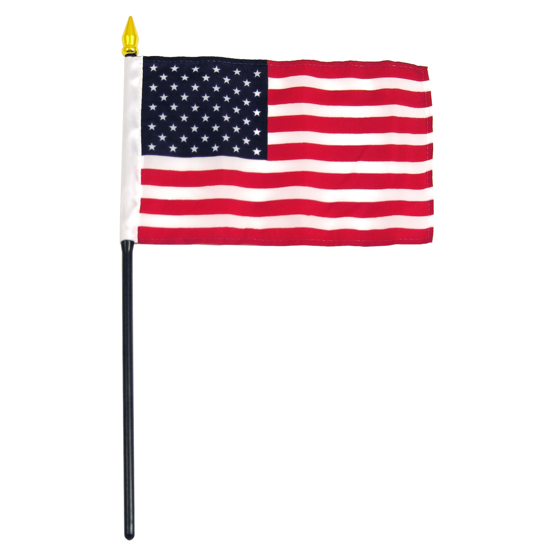 America Flag With Stick - HD Wallpaper 