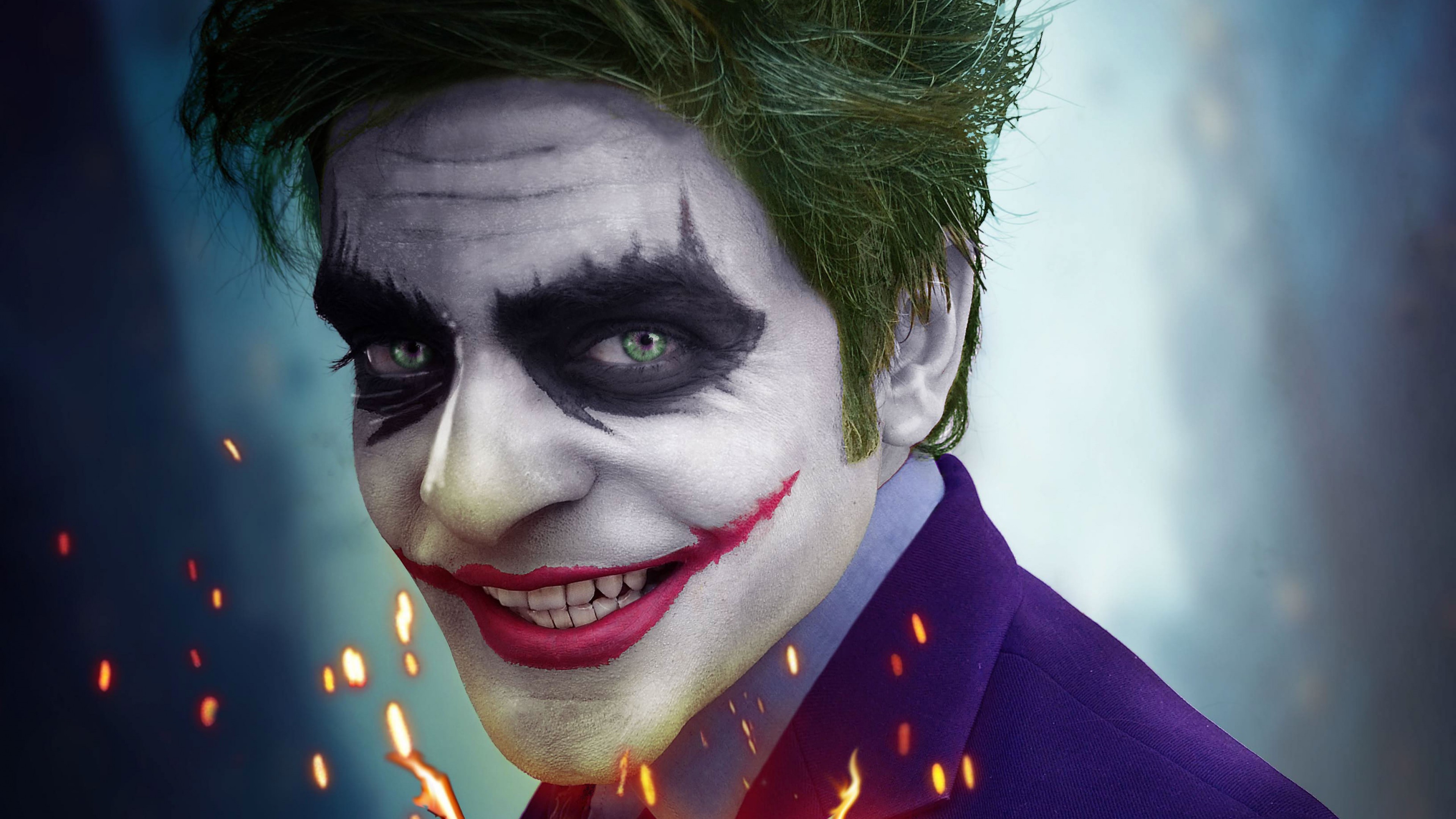 Joker Smile Images Hd - HD Wallpaper 