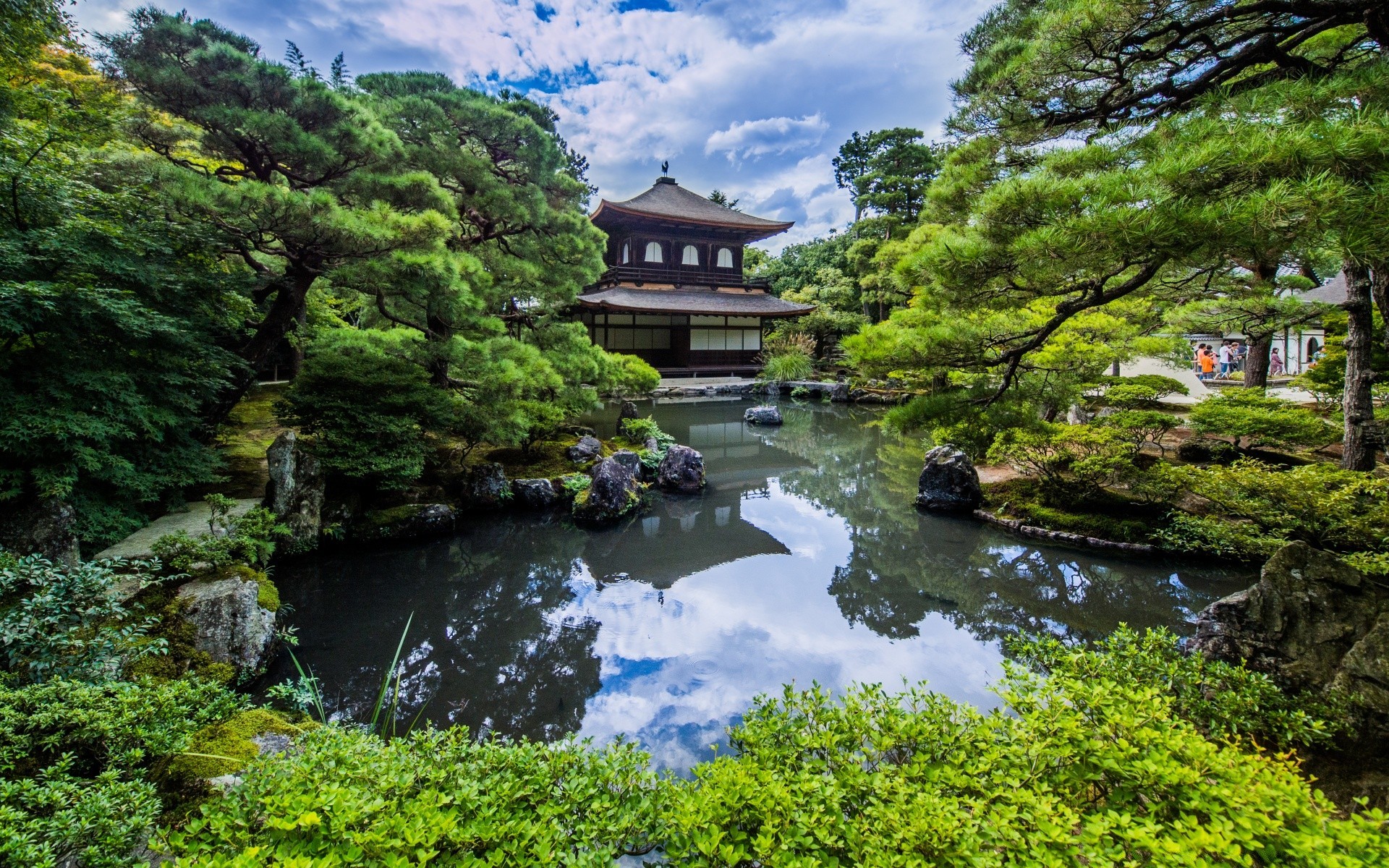 Free Japanese Garden High Quality Wallpaper Id - Kyoto - HD Wallpaper 