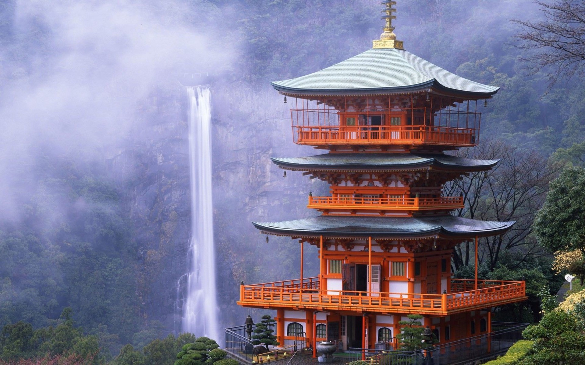 Japan Temple - HD Wallpaper 