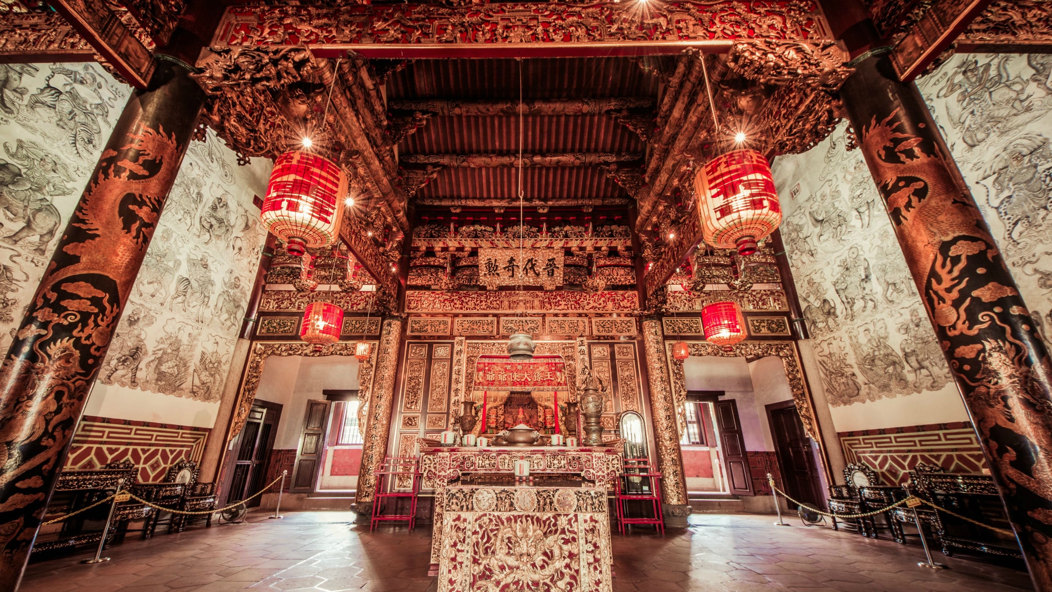 Khoo Kongsi Inside - HD Wallpaper 