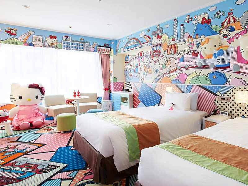 Hello Kitty Hotel Japan - HD Wallpaper 