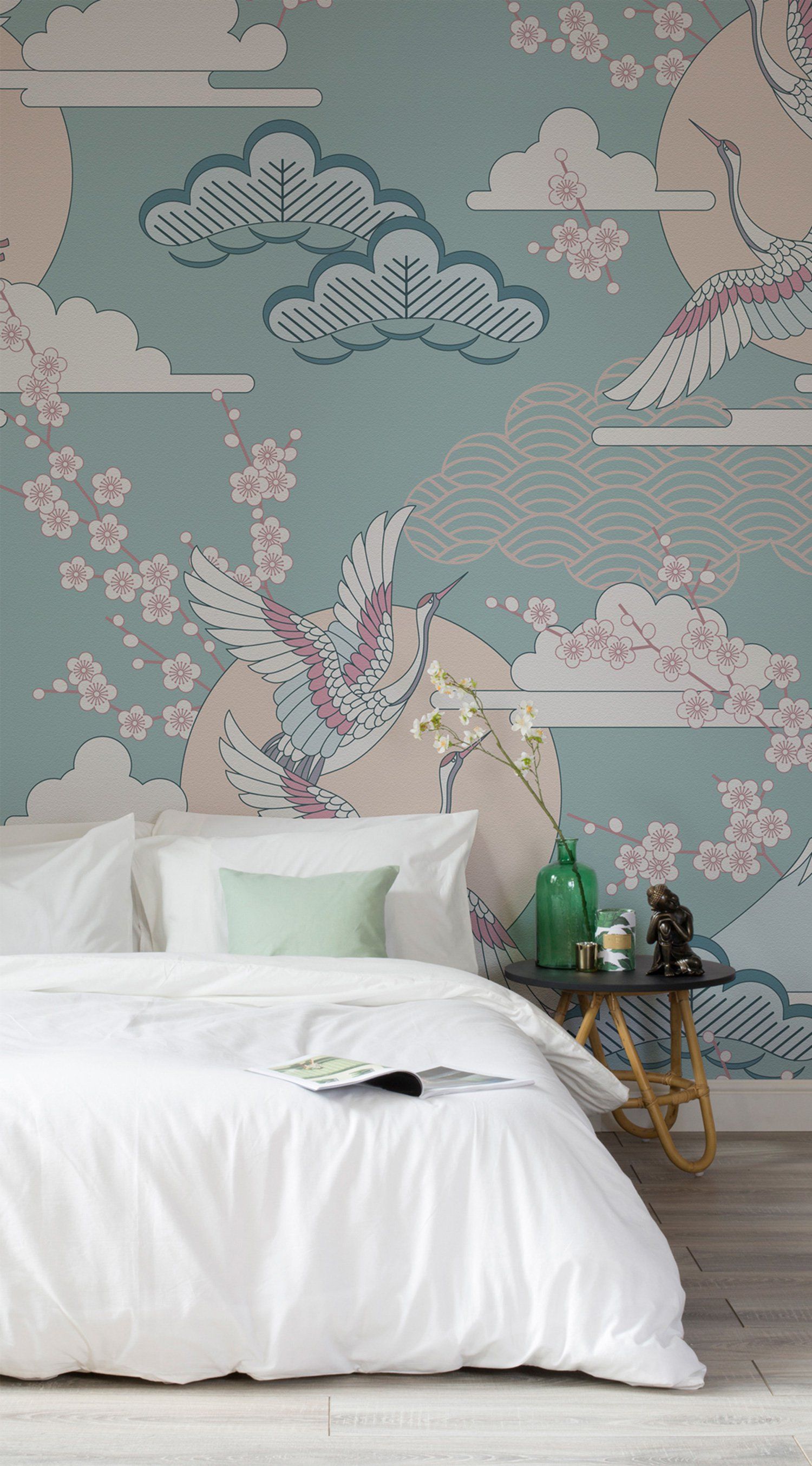 6 Wallpapers That Banish Stress - Luxury Wallpaper Bedroom Pink - HD Wallpaper 