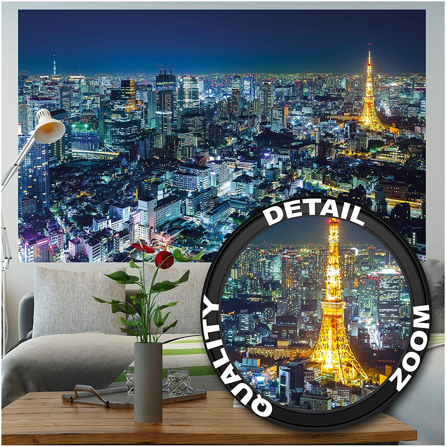 Tokyo Skyline - HD Wallpaper 