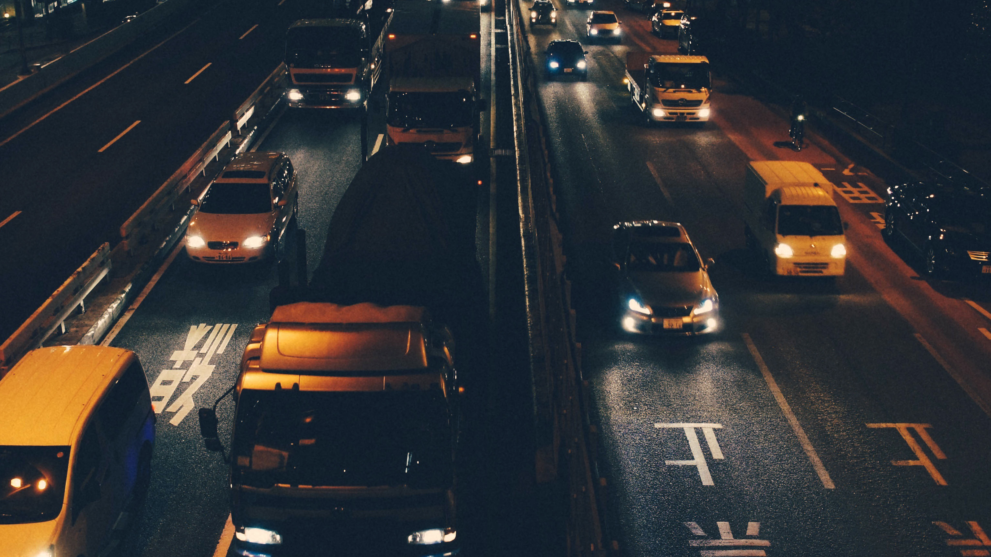 Night Street In Japan - HD Wallpaper 