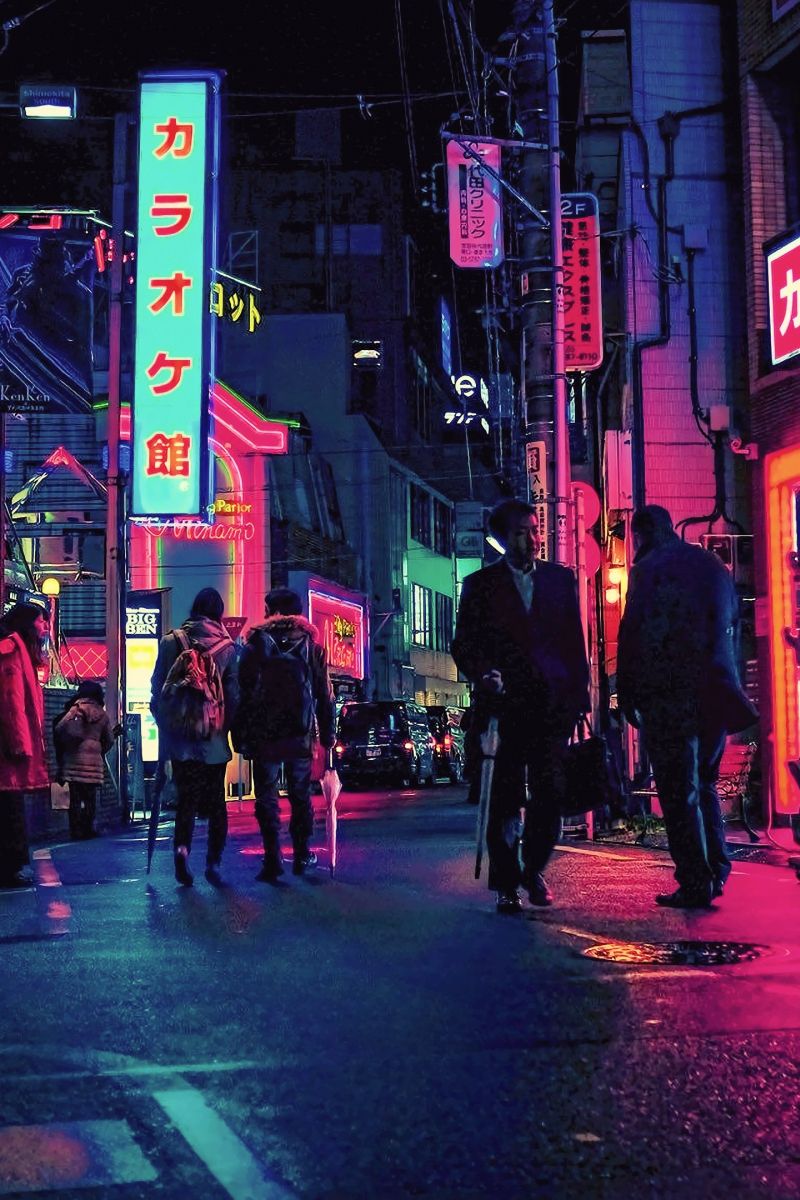 Neon Japan - Neon Japan Wallpaper 4k - HD Wallpaper 