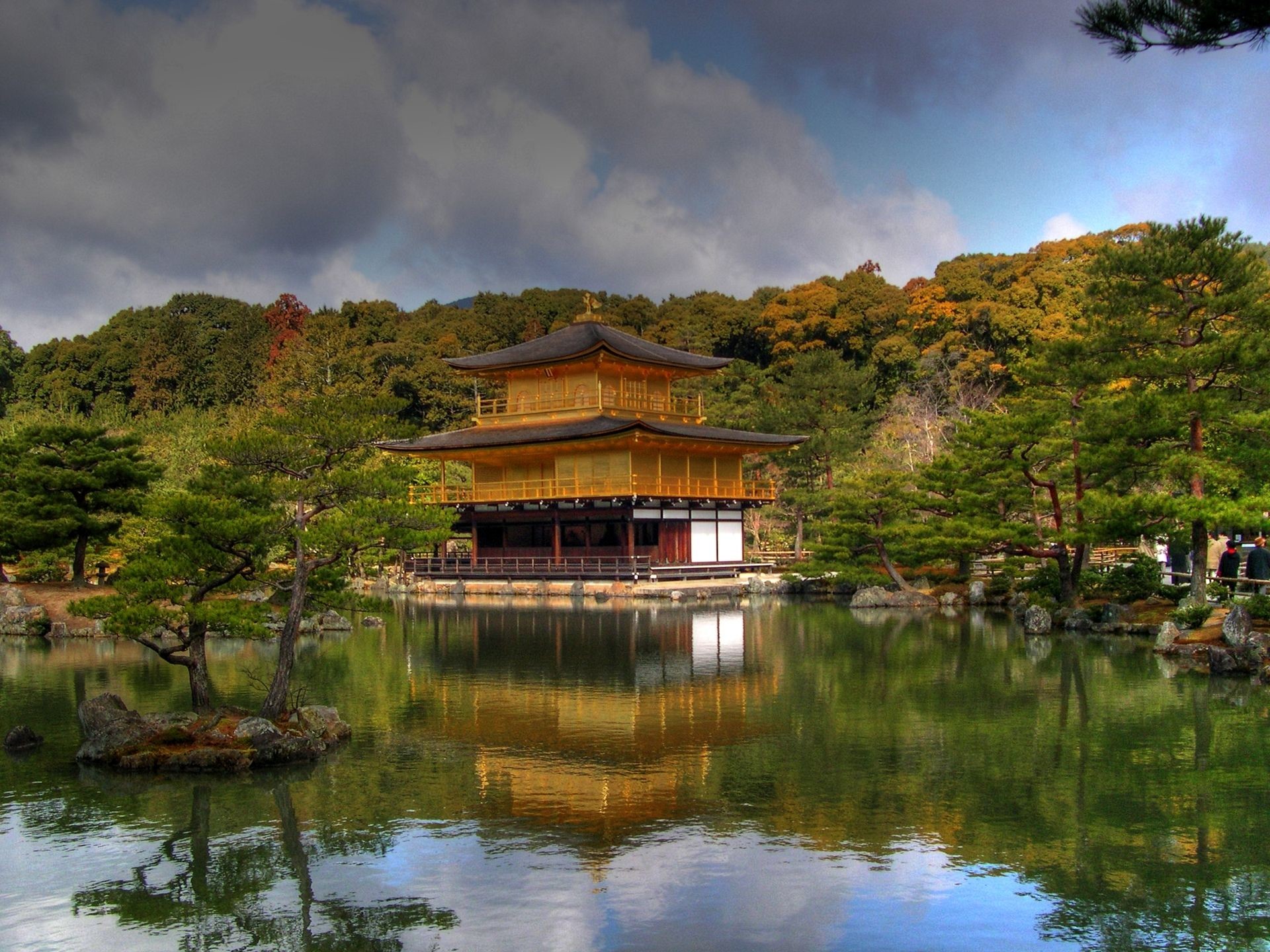 1920x1440, Japan Landscape - Kinkaku-ji - HD Wallpaper 