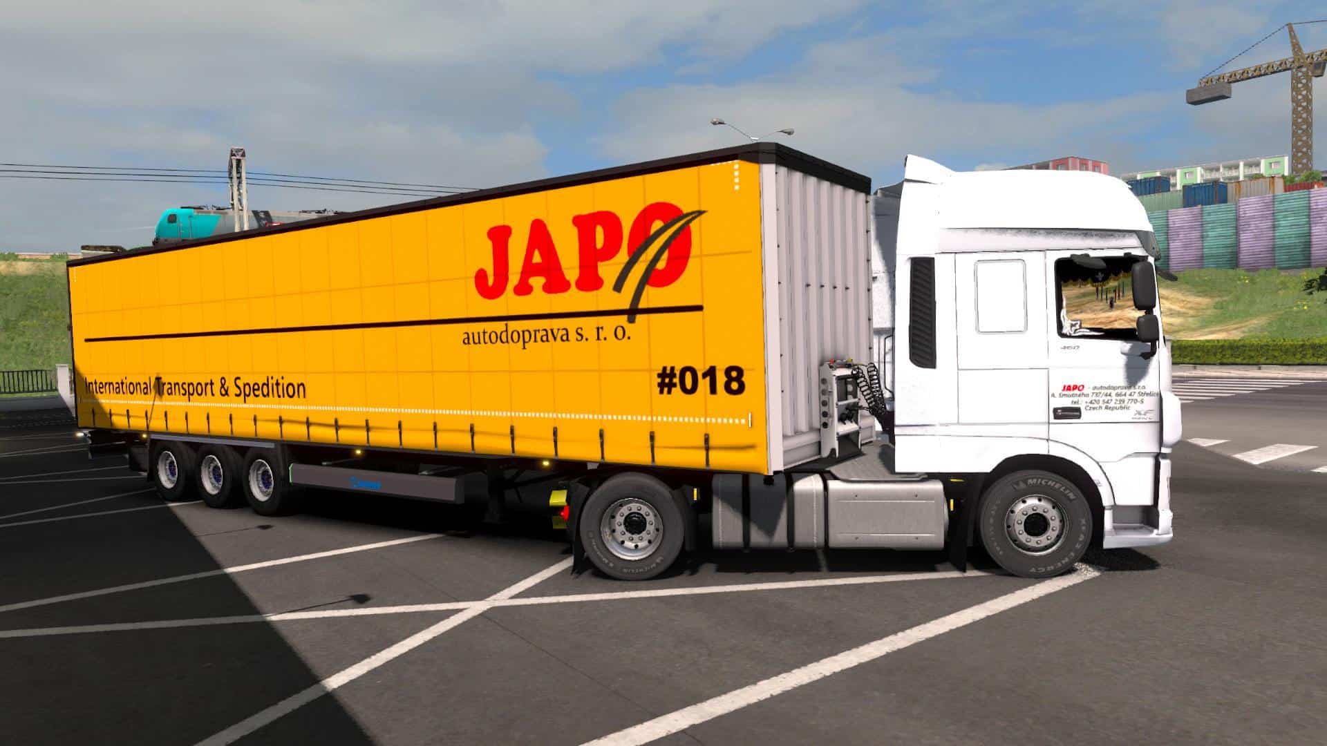 Trailer Truck - HD Wallpaper 