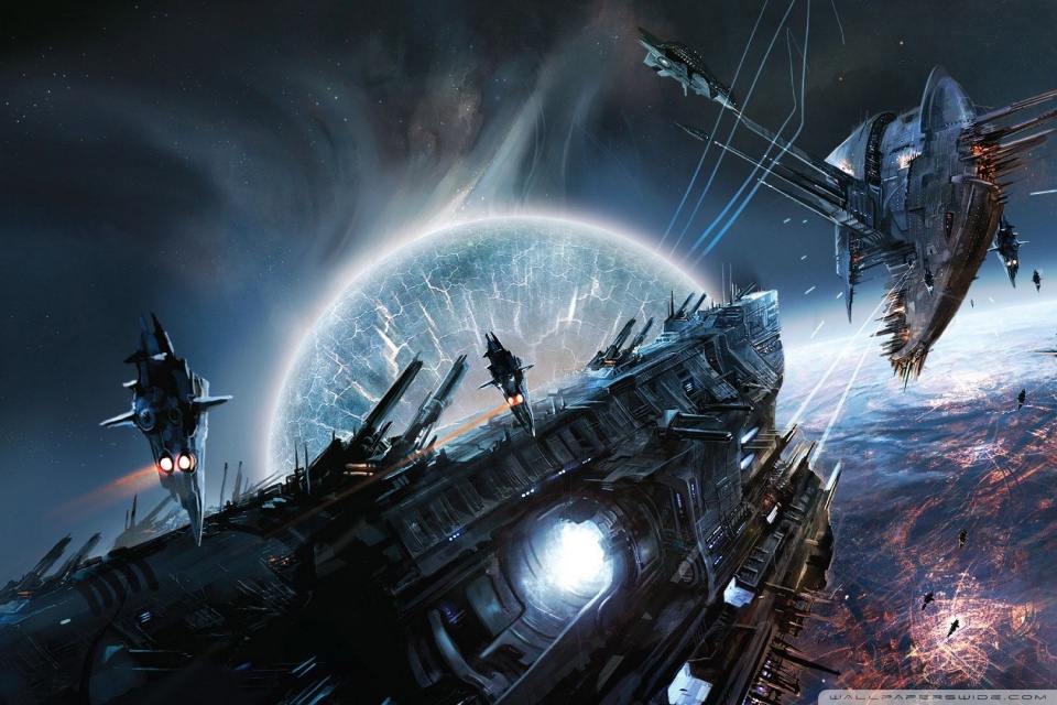 Space War - HD Wallpaper 