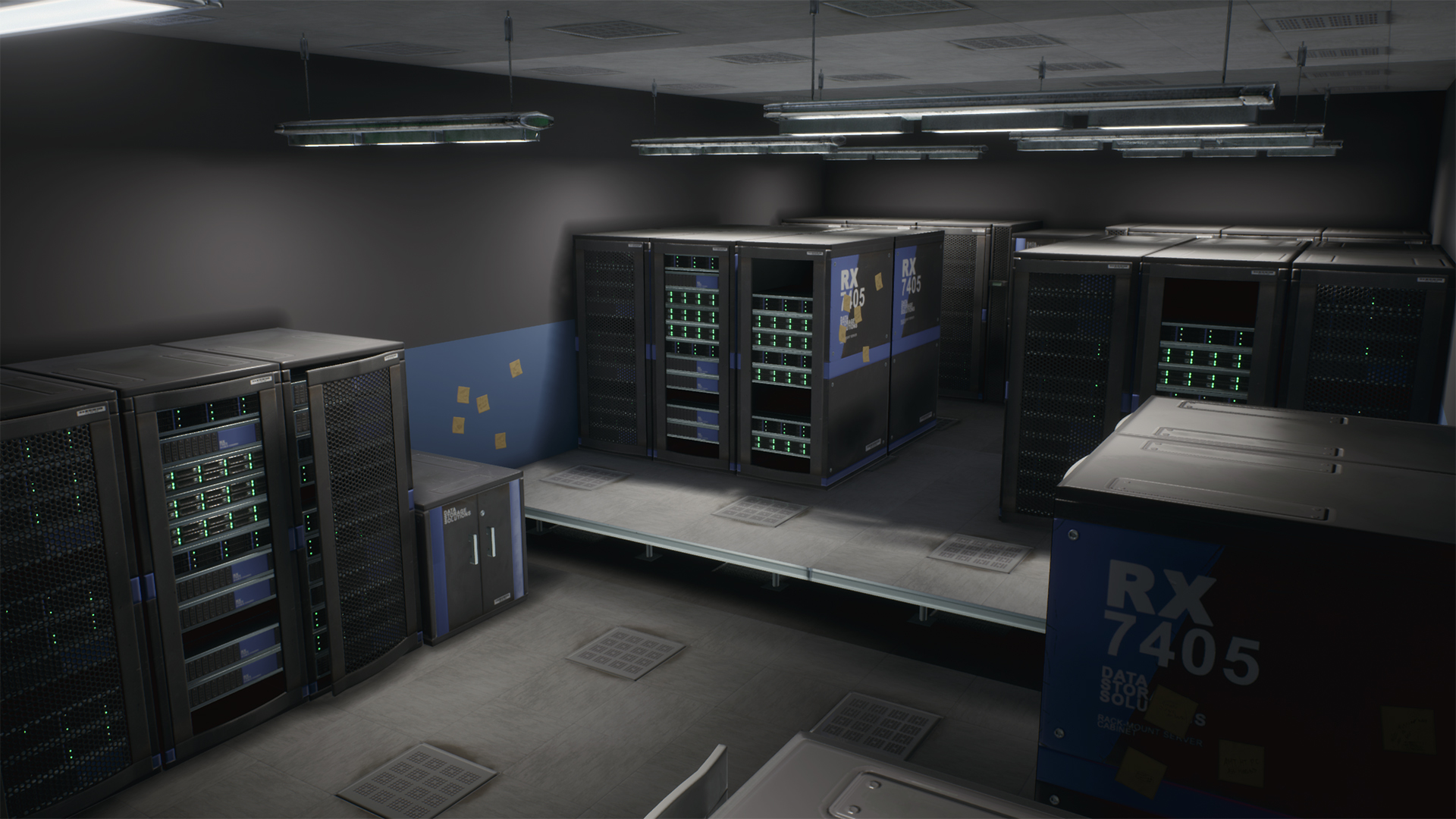 Epic Games Server Room - HD Wallpaper 