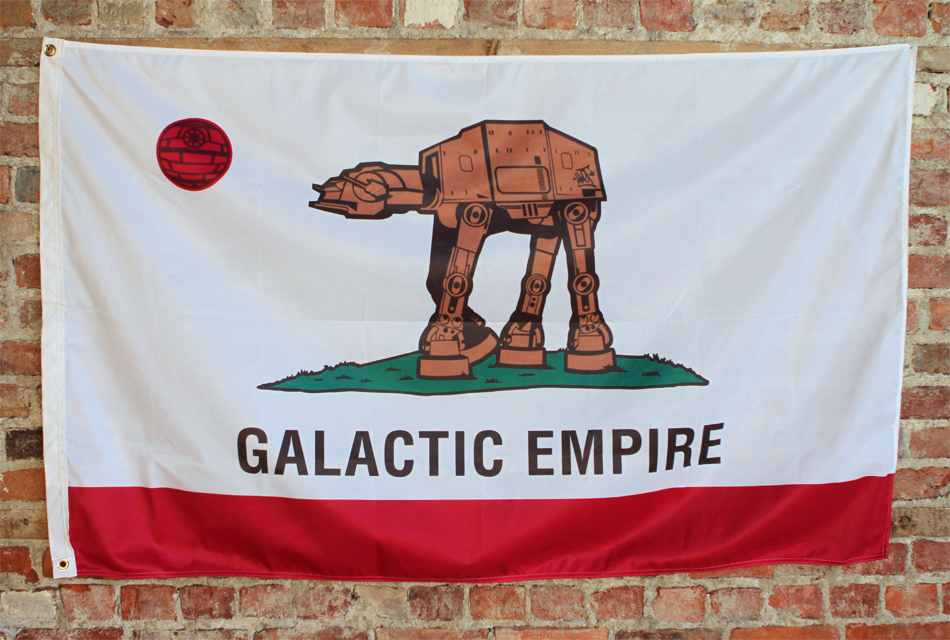 California Star Wars Flag - HD Wallpaper 