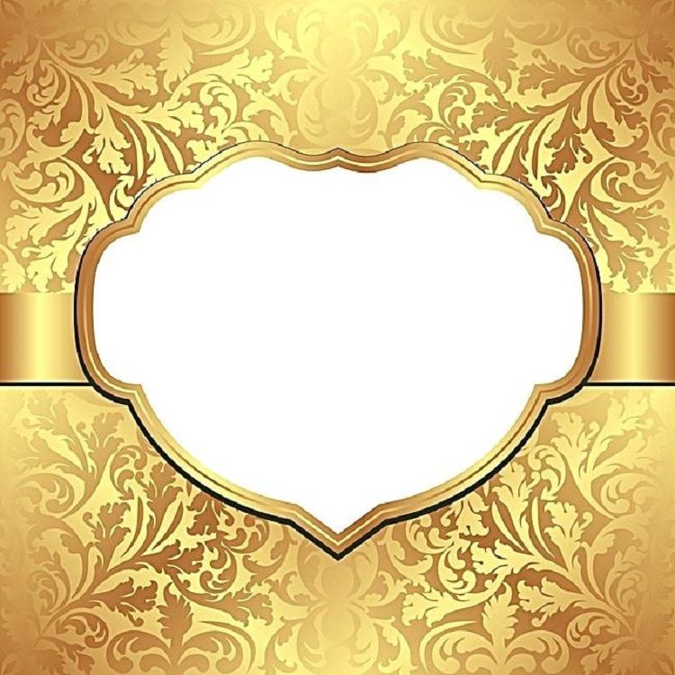 Gold Wedding Background - Gold Background For Invitation - 750x750 Wallpaper  