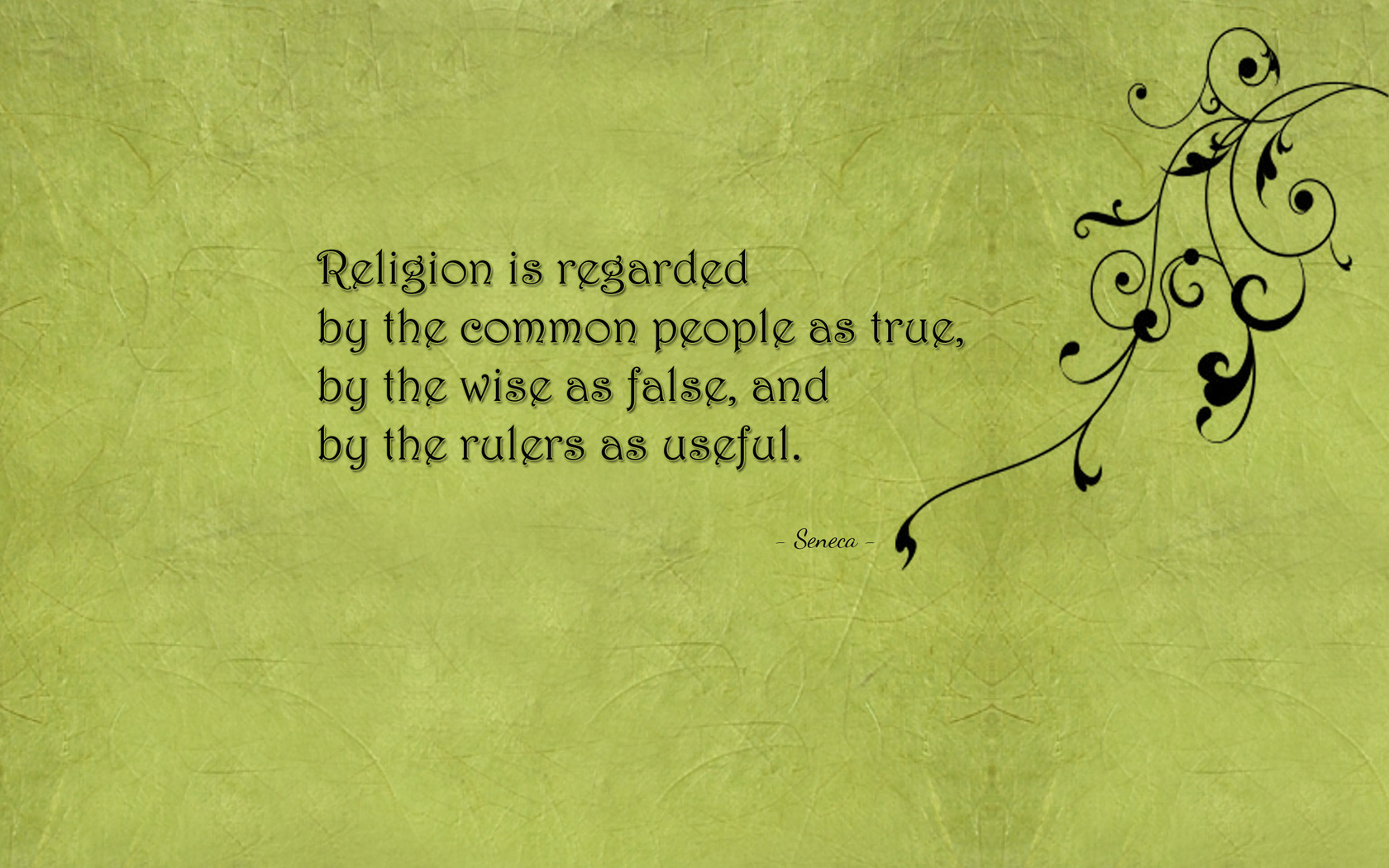 ” Religion Is Regarded By The Common People As True, - Religions Are False Quotes - HD Wallpaper 