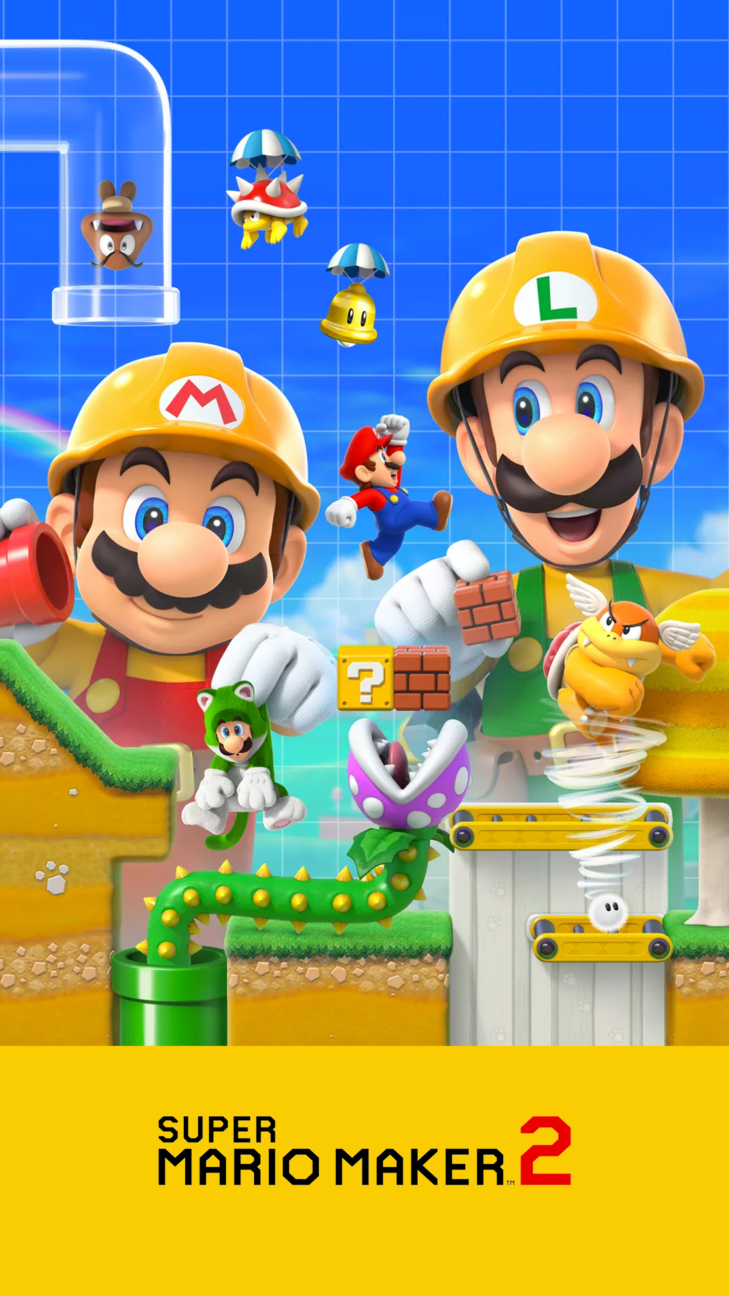 Super Mario Make 2 - HD Wallpaper 