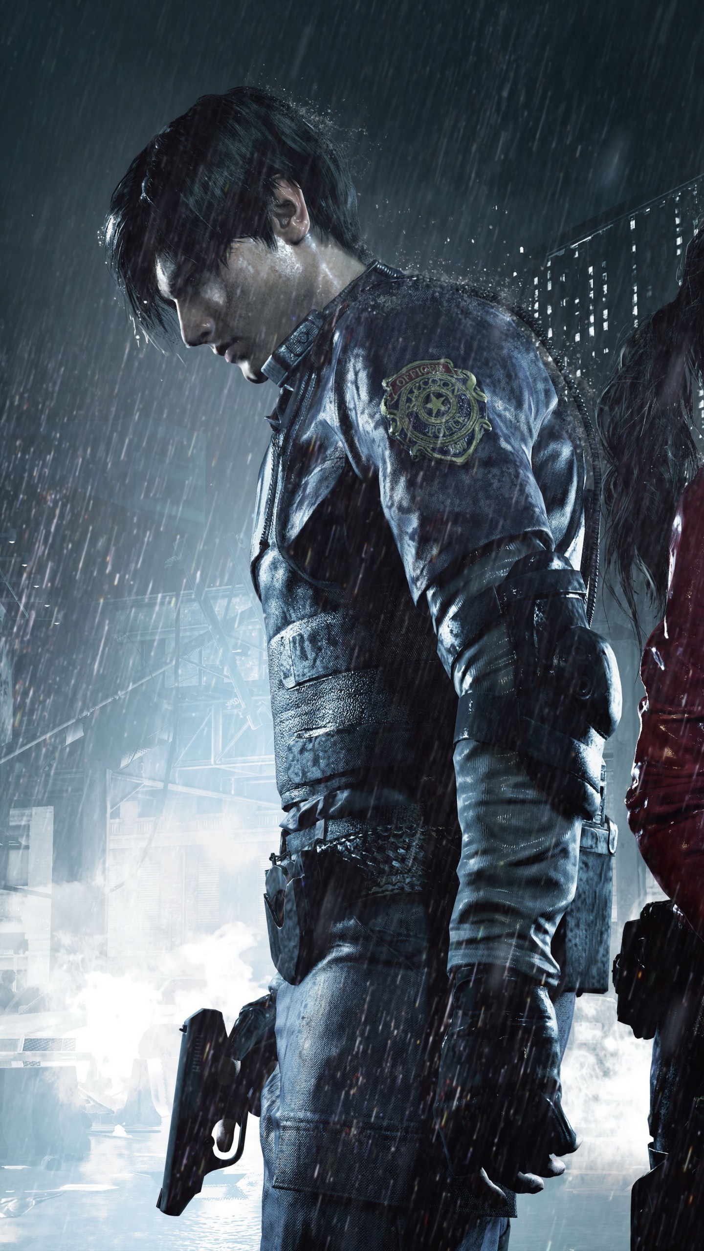 Resident Evil 2 Remake Iphone - HD Wallpaper 