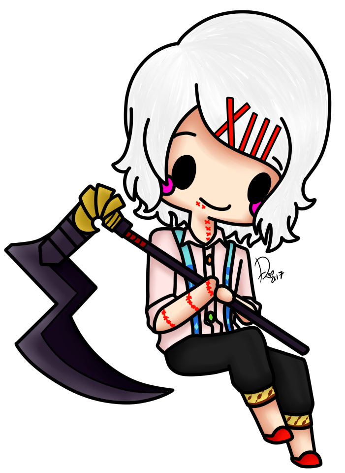 Chibi Juuzou Suzuya [tokyo Ghoul] By Domenica Chan999 - Juuzou Suzuya Drawing Chibi - HD Wallpaper 