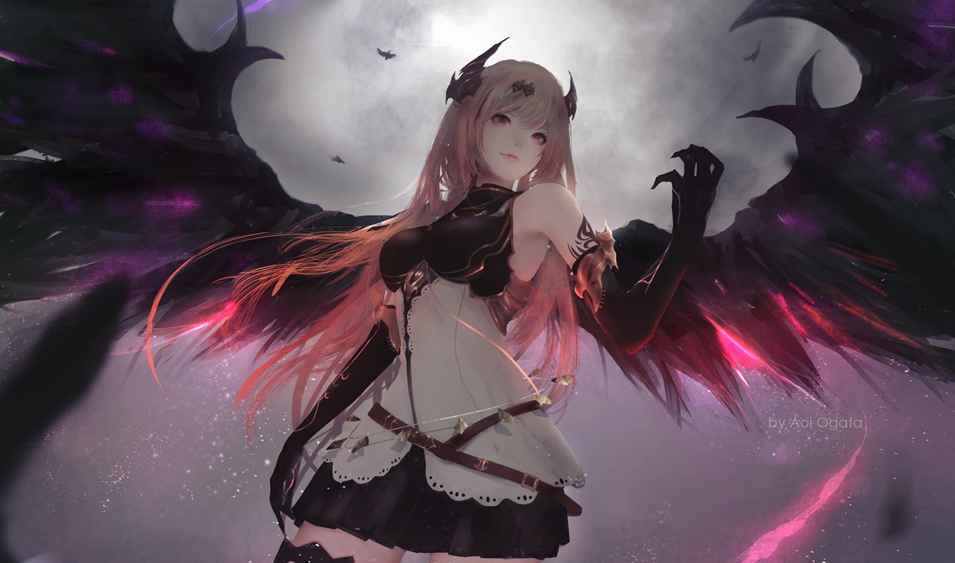 Dark Angel Olivia Art - HD Wallpaper 