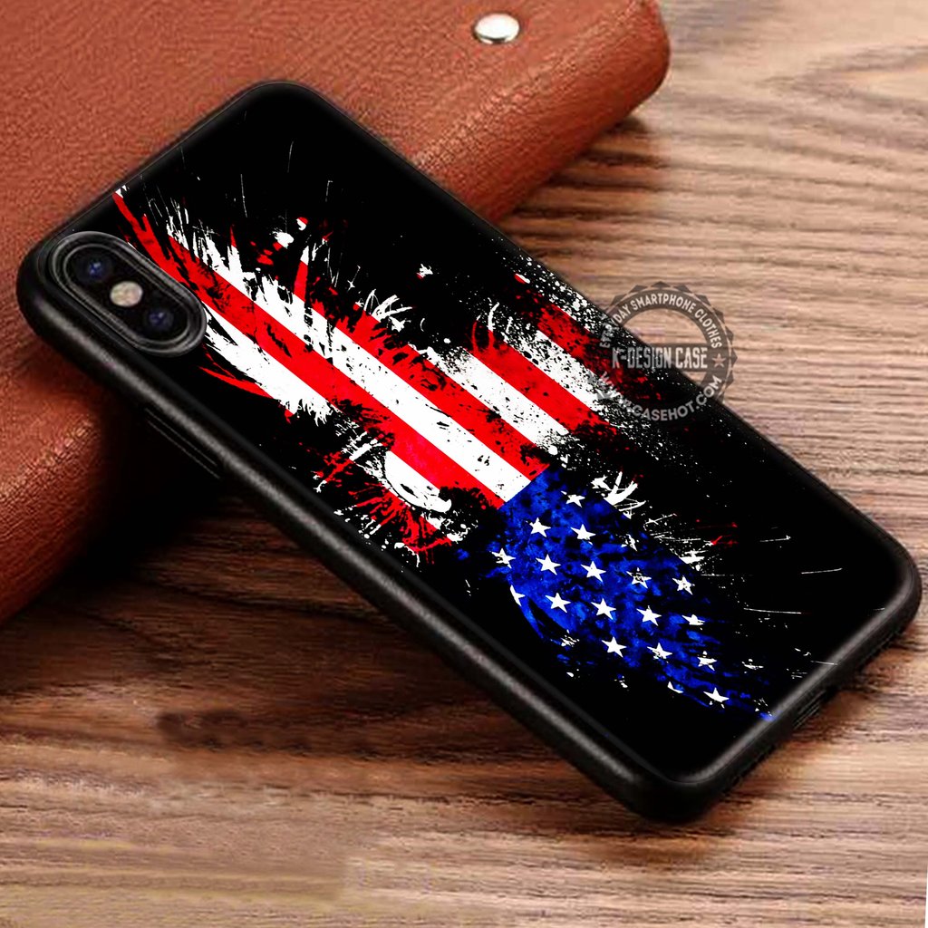 Vintage American Flag Wallpaper Iphone X 8 7 Plus 6s - Tinkerbell Iphone X Case - HD Wallpaper 