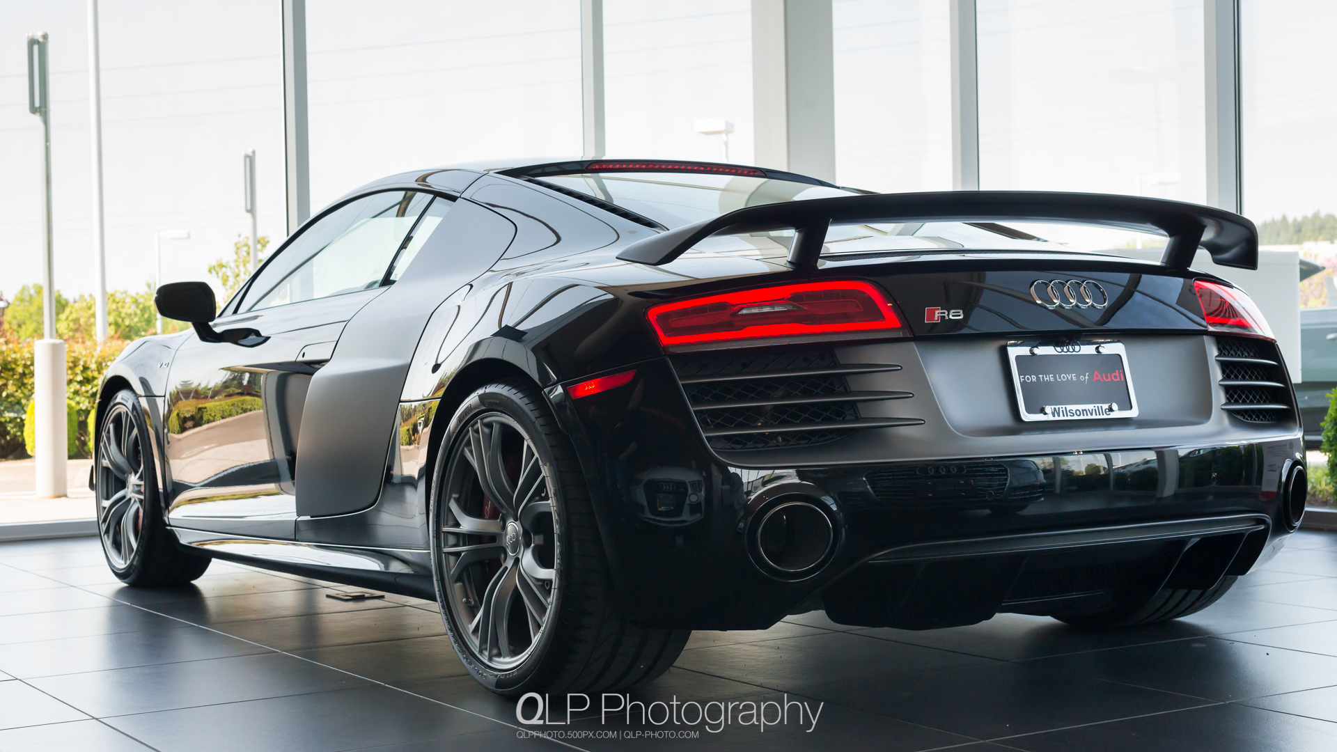 Mythos Black Audi R8 Competition Desktop Wallpaper - Audi R8 Mythos Black - HD Wallpaper 