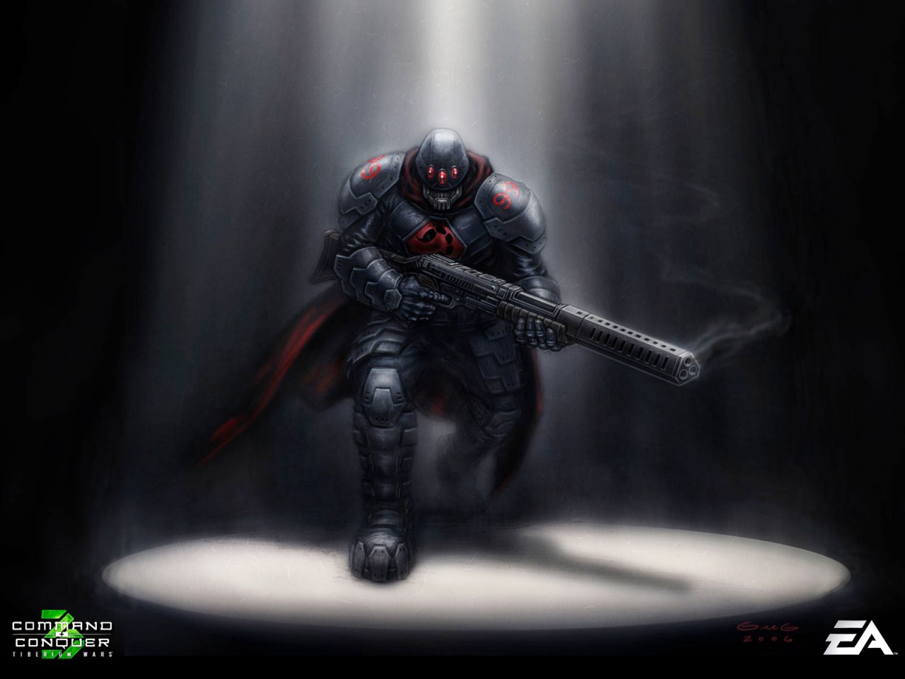 Nod Stealth Soldier - Command & Conquer Tiberium Wars Nod - HD Wallpaper 