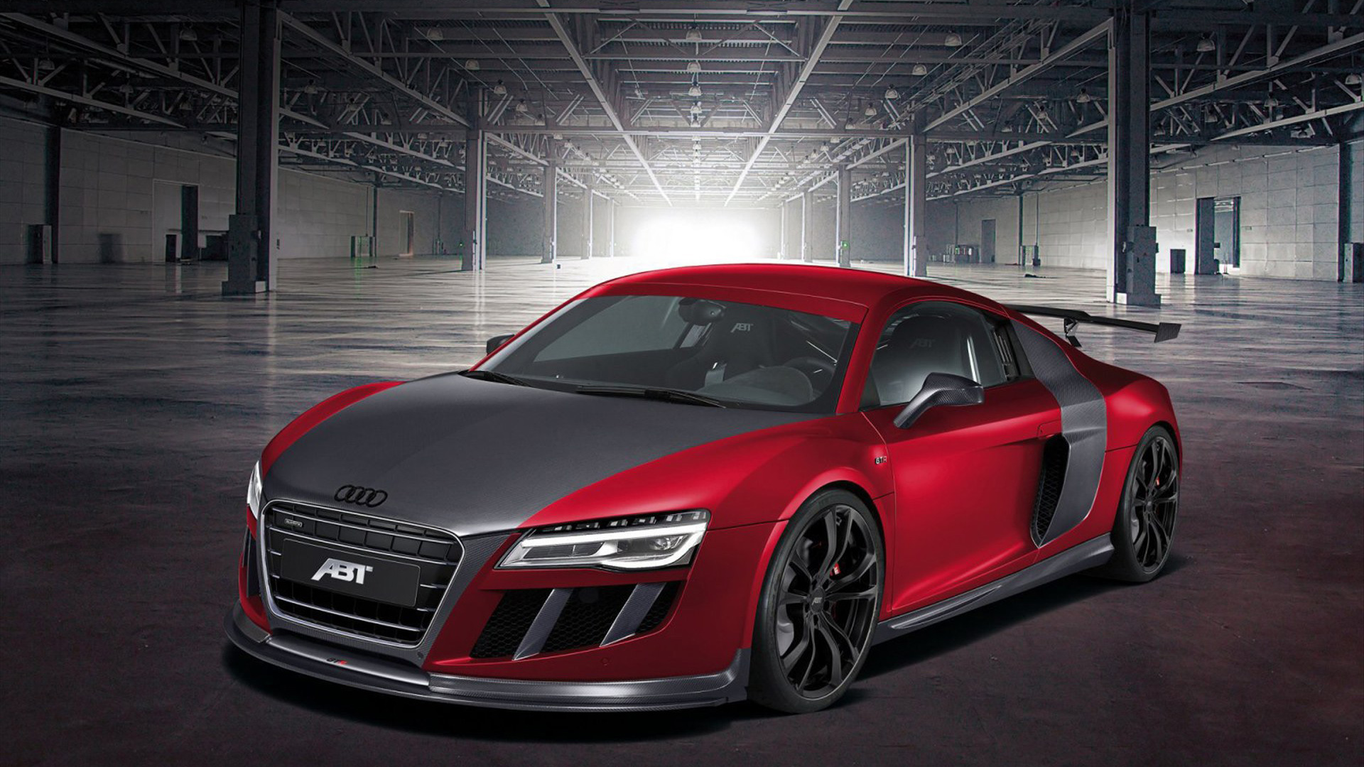 Audi R8 Black Red - Audi R8 Wallpaper Car - HD Wallpaper 