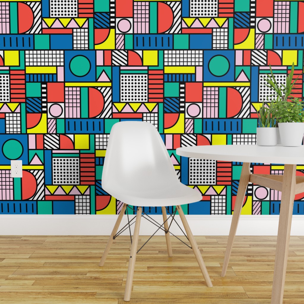 Mid Century Modern Peel And Stick - HD Wallpaper 