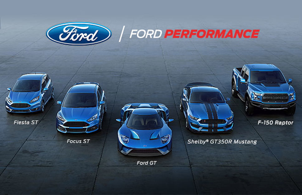 Ford Fiesta St, Focus St, Ford Gt, Shelby Gt, And F-150 - Ford Ecosport Vs Ford Endeavour - HD Wallpaper 