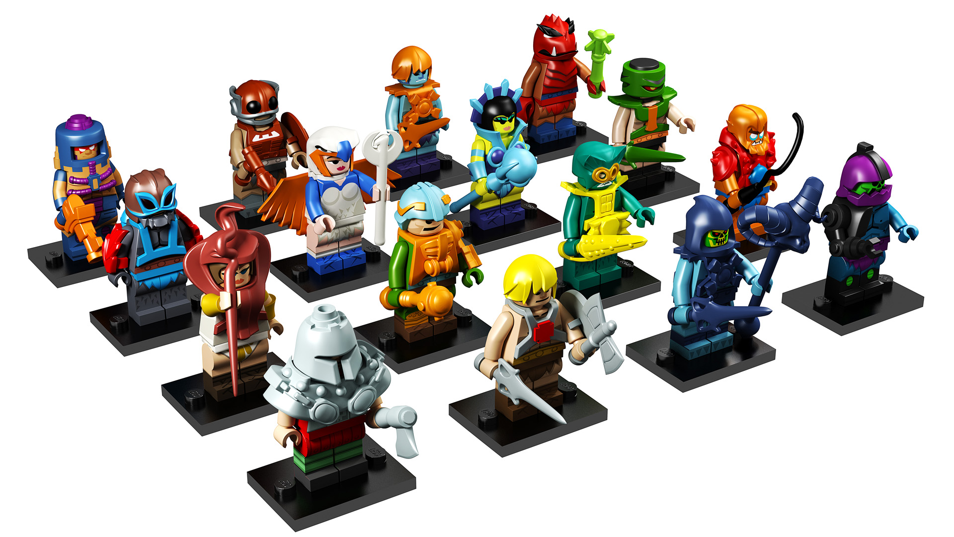 Lego Minifigures Masters Of The Universe - HD Wallpaper 