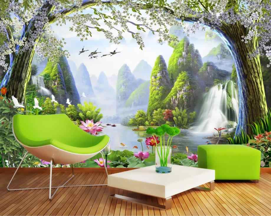 3d Wall Scenery - HD Wallpaper 