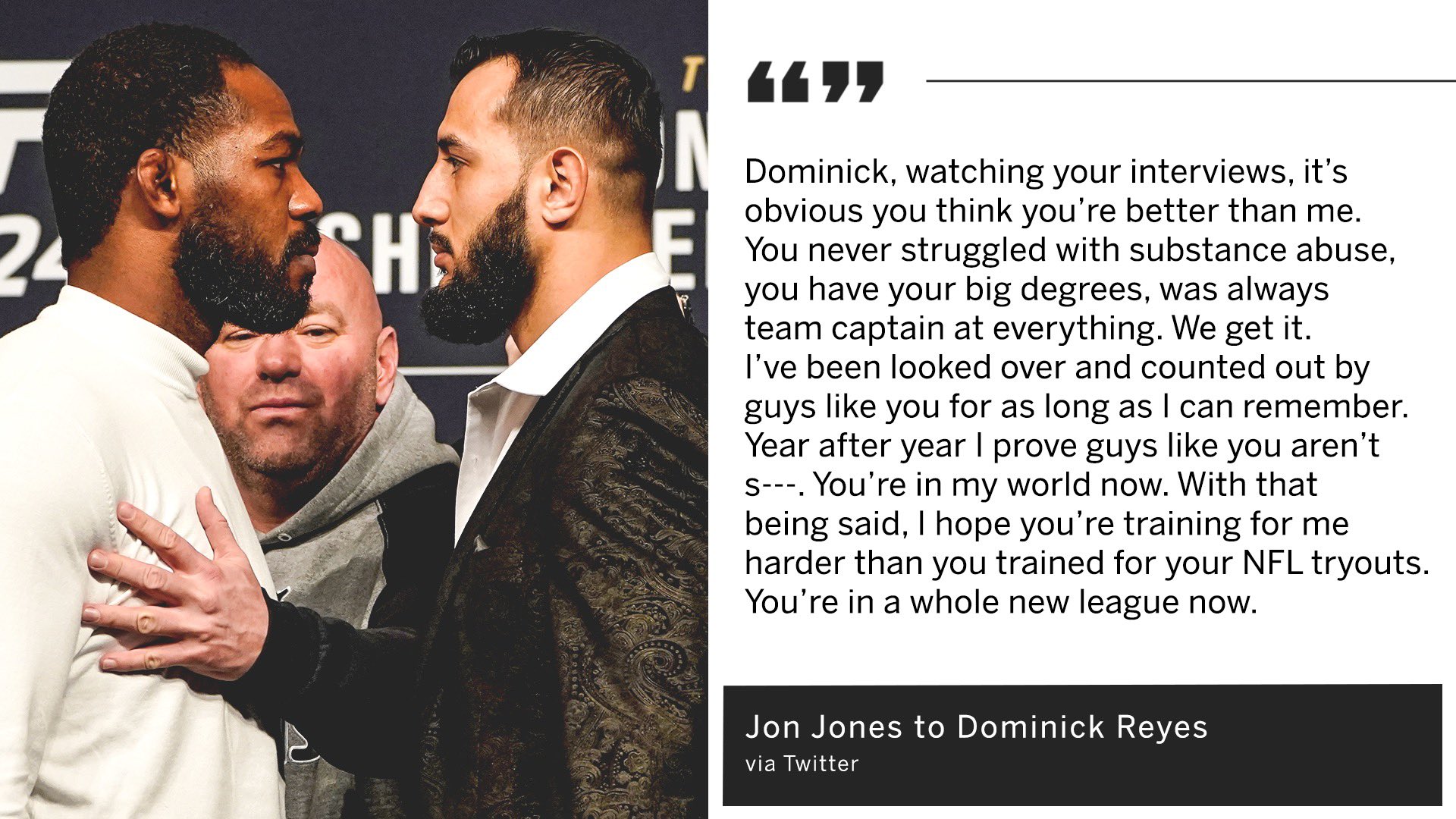 Dominick Reyes - HD Wallpaper 