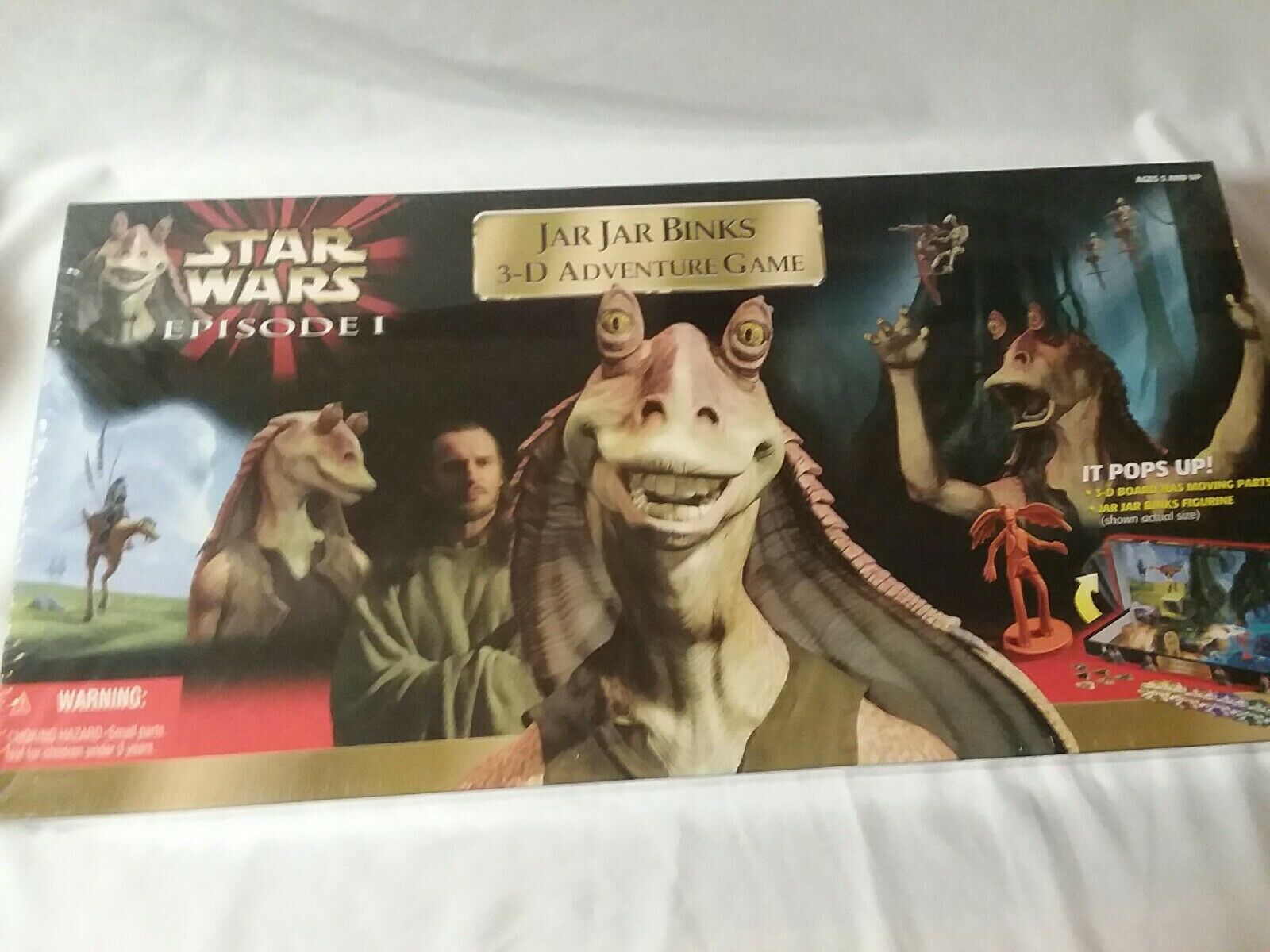 Upc 076930409978 Product Image For Star Wars Episode - Official Star Wars Episode 1 Jar Jar Binks 3 D Adventure - HD Wallpaper 