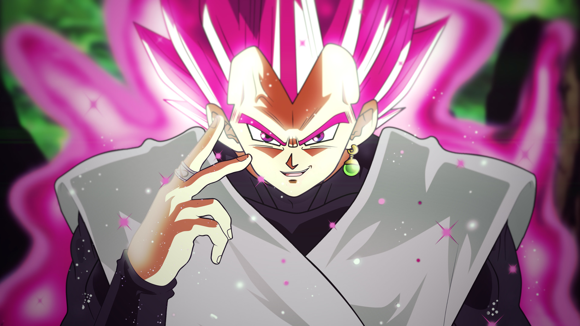 4k De Dragon Ball Super Goku Rose - HD Wallpaper 