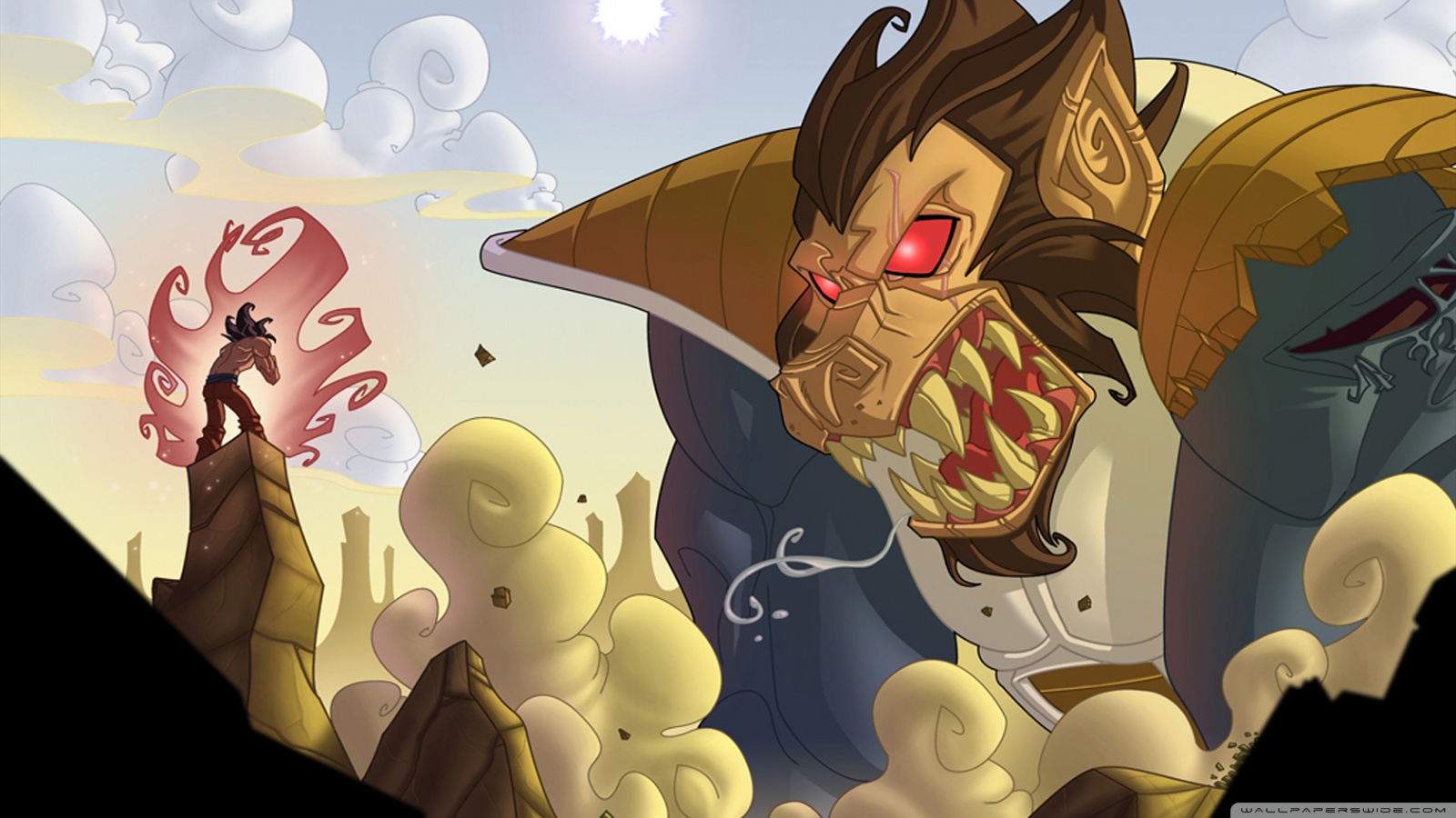 Dragon Ball Z Goku Monkey - HD Wallpaper 