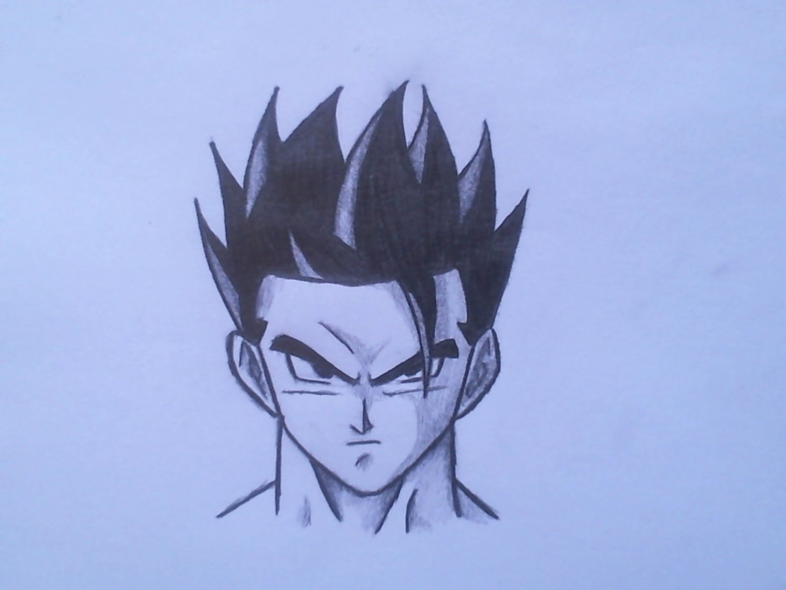 How To Draw Adult Gohan - Draw Adult Gohan - HD Wallpaper 
