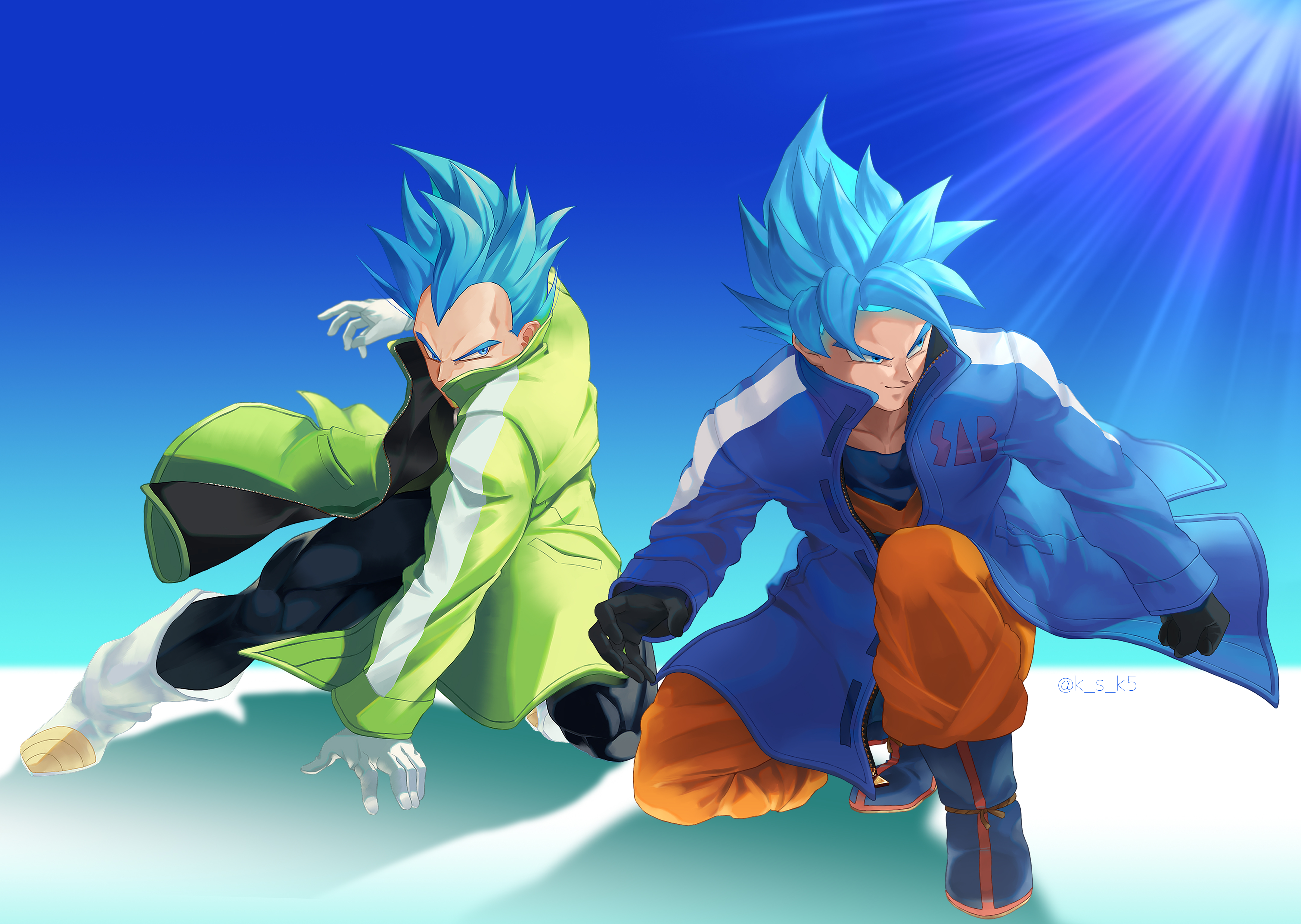 Goku And Vegeta Super Broly - HD Wallpaper 