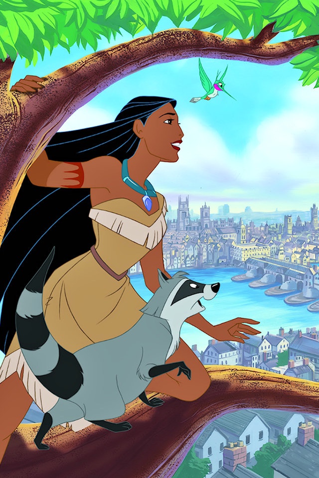 Pocahontas Disney New World - HD Wallpaper 