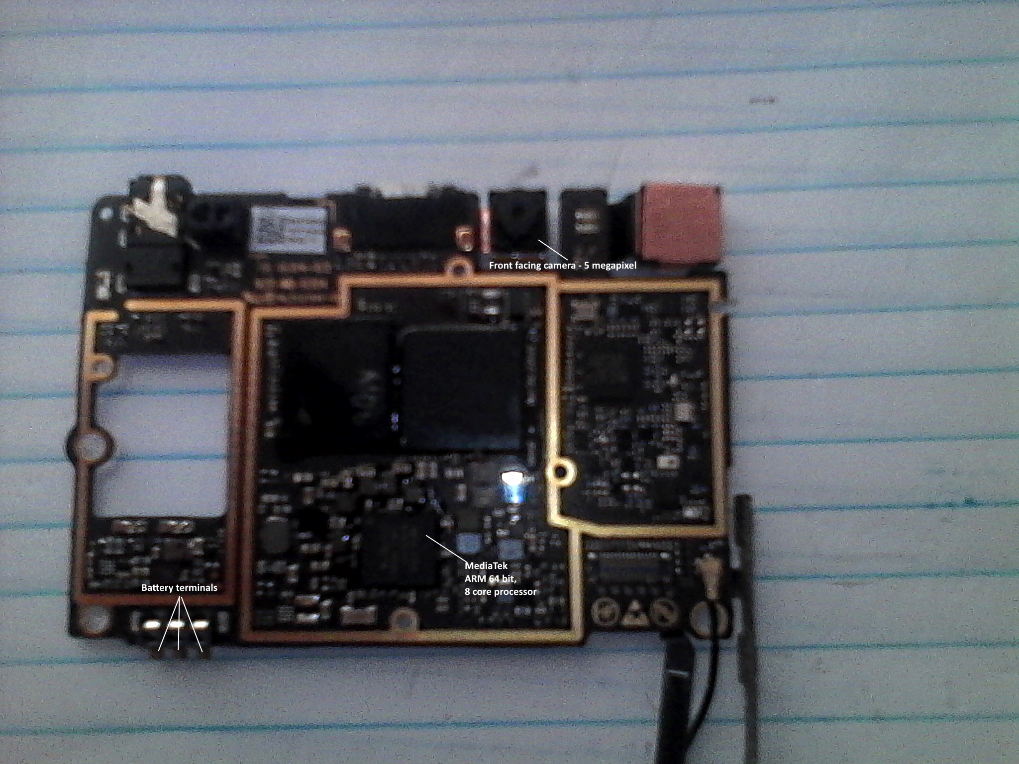 Front Side Lenovo K3 Note Circuit Board - Lenovo K3 Note Motherboard - HD Wallpaper 