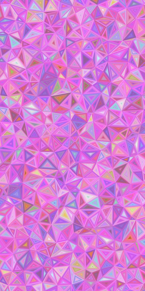 Pink Chaotic Polygonal Background For Xiaomi Redmi - Triangle - HD Wallpaper 