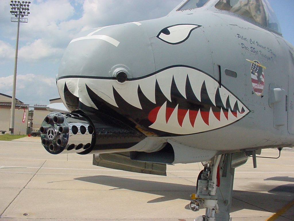 A 10 Military Wallpaper - Shark Jet Plane - HD Wallpaper 
